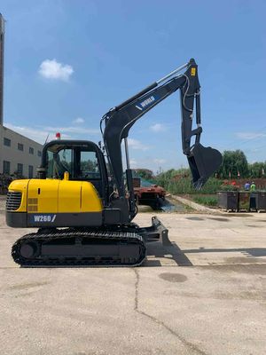Mini Paletli Ekskavatör 5.8*2.0*2.1m Maks. Komatsu PC60'a benzer Kazma Yarıçapı 6,1 m