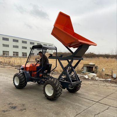 4 Çekişli Tarım Palmiye Yağı Plantasyonu Damperli Traktör 14HP