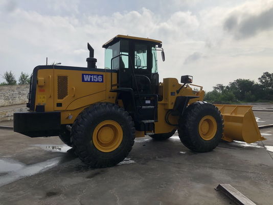 16200kg Çalışma Ağırlığı Ön Uç Lastikli Yükleyici, Maks. 150±5kN Koparma Kuvveti