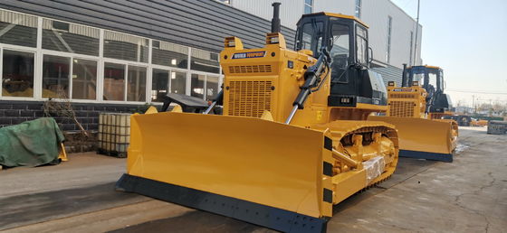 3725mm Bıçak Genişliği Paletli Traktör Üç Dişli veya Tek Dişli Opsiyonel Riper