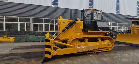 Zorla Yağlama Parça Tipi Buldozer Paletli Tip 220HP, 3 İleri 3 Geri Hareketli