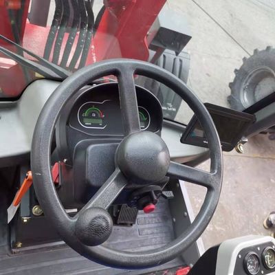 Uzatılmış Kova Bomlu Changchai Motor Mini Teleskopik Lastikli Yükleyici