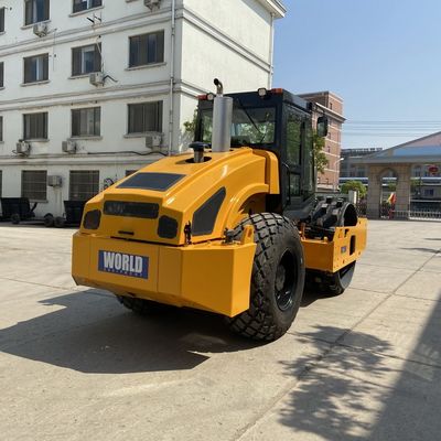 12ton Titreşimli Yol Silindiri Makinesi Elektronik Titreşimli Çift Tamburlu Silindir