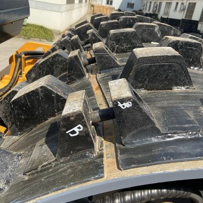12ton Titreşimli Yol Silindiri Makinesi Elektronik Titreşimli Çift Tamburlu Silindir