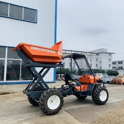 800KG Mini 4 Tekerlekli Traktör Senkromeçli Şanzıman Elektrikli Çiftlik Traktörü