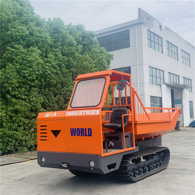 Meyve Taşımacılığı İçin 4WD Tarım Paletli Traktör Mini Damper
