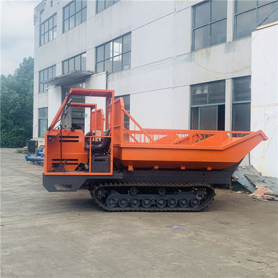 Palmiye Yağı Tarlalarında 2800mm Paletli Mini Traktör Mini Paletli Taşıyıcı