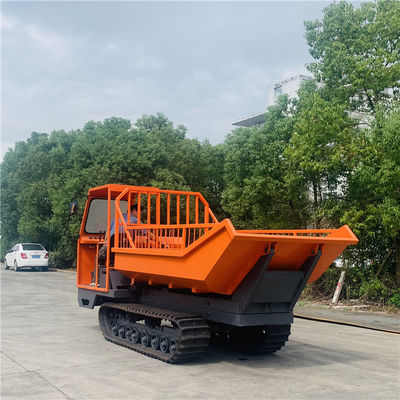 Palmiye Yağı Tarlalarında 2800mm Paletli Mini Traktör Mini Paletli Taşıyıcı