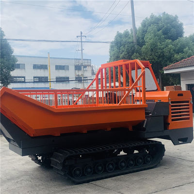 Elektrikli Başlangıç ​​Paletli Mini Damper 35HP Hurma Yağı Tarlaları İçin Yağ Palmiye Traktörü