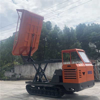 Elektrikli Başlangıç ​​Paletli Mini Damper 35HP Hurma Yağı Tarlaları İçin Yağ Palmiye Traktörü