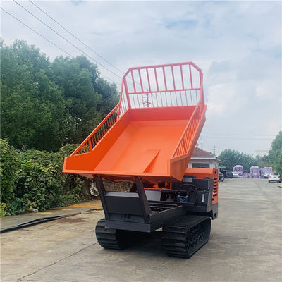 Elektrikli Başlangıç ​​Paletli Mini Damper 35HP Hurma Yağı Tarlaları İçin Yağ Palmiye Traktörü