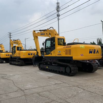 Yol Yapımı İçin Çok Fonksiyonlu Hidrolik Paletli Ekskavatör 21 Tonluk Ekskavatör