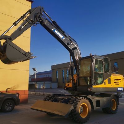 Log Grapple Mini Hidrolik Ekskavatör Hidrolik Fren Küçük Kazma Makinesi
