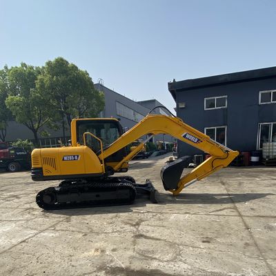 Esnek Çalışma Hidrolik Mini Ekskavatör 8ton Kompakt Mini Ekskavatör