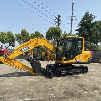 Enerji Tasarruflu Mini Tekerlekli Ekskavatör Düşük Gürültülü Mini Ekskavatör Makinesi