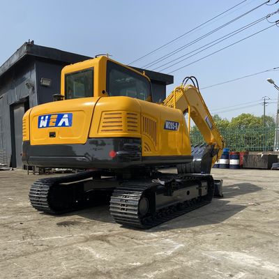 Yanmar Motorlu Sarı Mini Paletli Ekskavatör Hidrolik Kompakt Ekskavatör
