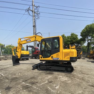 Stabilite Küçük Tekerlekli Ekskavatör Mobilite Yanmar Micro Digger