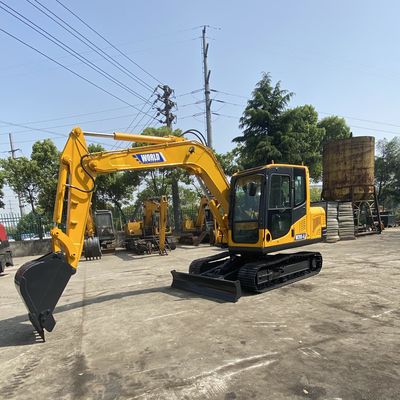 Lastik Paletli 1100rpm Hidrolik Paletli Ekskavatör Mini Ev Ekskavatörü