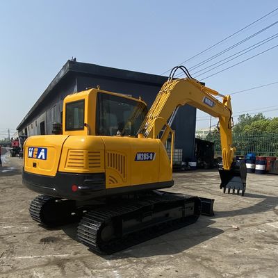 2200kw Mini Paletli Ekskavatör Sarı Renkli Mikro Mini Ekskavatör