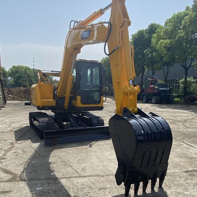 İnşaat İşleri İçin 8ton Mini Paletli Ekskavatör Yanmar Mini Ekskavatör