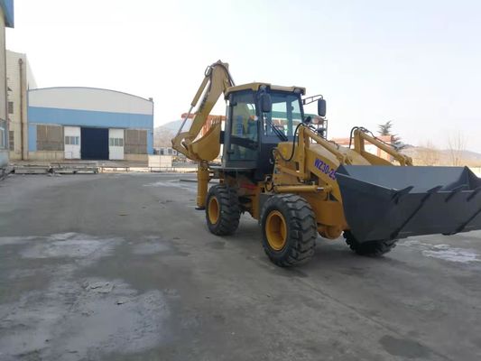 Weichai Motorlu Kompakt Yapı Mini Traktör Bekolu Yükleyici