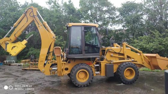 75KW Kazıcı Tekerlekli Yükleyici Rasyonel Olarak Dağıtılmış Traktör Yükleyici Kazıcı