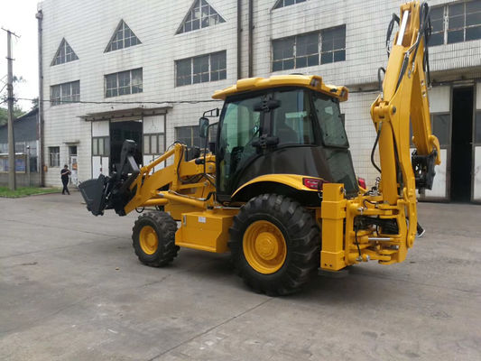 YUCHAI Motor Bekolu Lastikli Yükleyici Sarı Paletli Bekolu Yükleyici