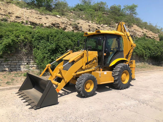 YUCHAI Motor Bekolu Lastikli Yükleyici Sarı Paletli Bekolu Yükleyici