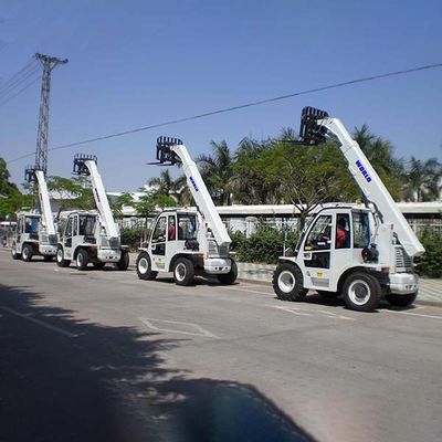 Çok yönlü malzeme işleme için teleskopik eleştirici forklift WEA25-4