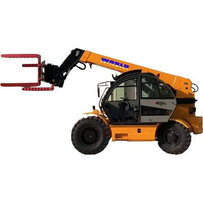 4ton Teleskopik Yükleyici Forklift Düşük Gürültülü Dönen Teleskopik Forklift