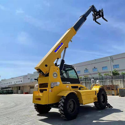 Isı Yalıtımı Tele Handler Forklift Farklı Boyutlarda Güvenle Çalışır