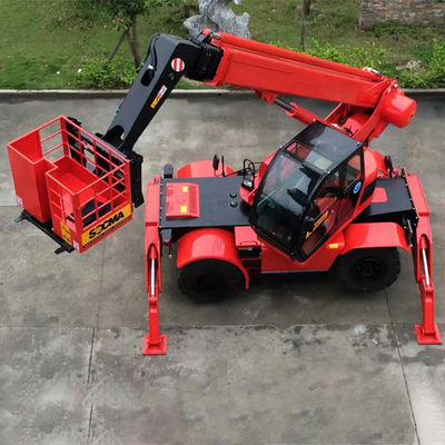 9 Metre Teleskopik Taşıyıcı Forklift Bomu Güçlü Güç 5ton CE Belgesi