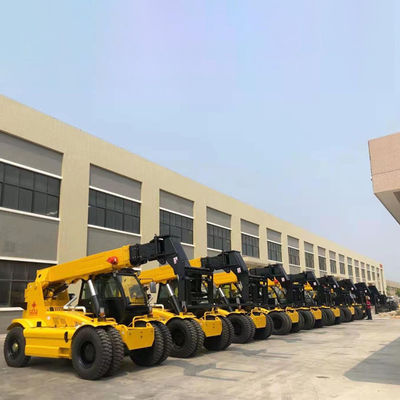 9 Metre Teleskopik Forklift Telehandler 5ton Teleskopik Bomlu Taşıyıcı