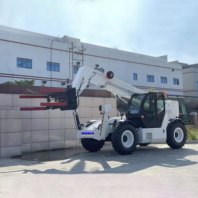 Kaldırma Kancalı Pürüzsüz Güzel Şekil Teleskopik Çatal Forklift