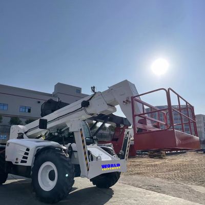 Kaldırma Kancalı Pürüzsüz Güzel Şekil Teleskopik Çatal Forklift