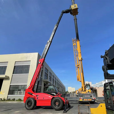 7ton Teleskopik Taşıyıcı Forklift Güvenilirliği Teleskopik Bomlu Taşıyıcı