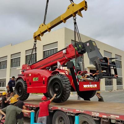 Çift Pompa Teleskopik Taşıyıcı Forklift