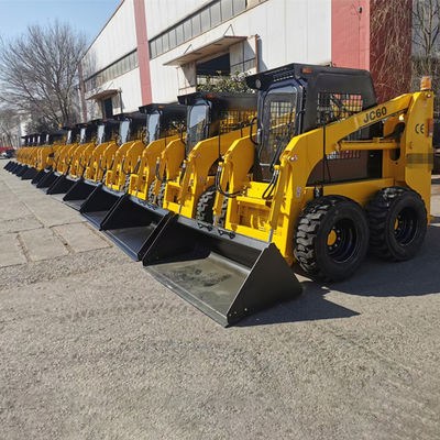 Süpürücü JC60 ile Powerplus Bob Cat Küçük Nokta Dönüşlü Yükleyici Güvenliği