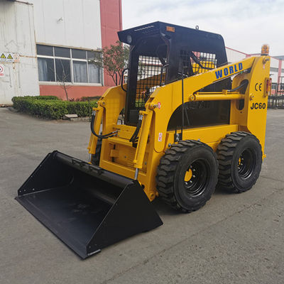 Ağır Hizmet Bobcat Mini Nokta Dönüşlü Yükleyici 2ton Dizel Mini Yükleyici