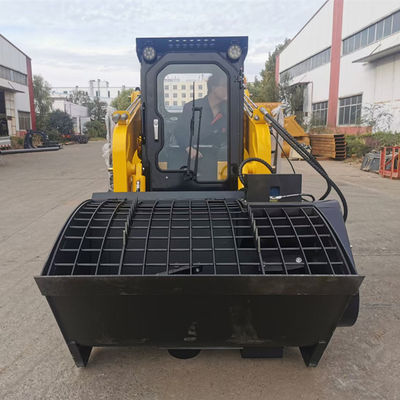 Ağır Hizmet Bobcat Mini Nokta Dönüşlü Yükleyici 2ton Dizel Mini Yükleyici