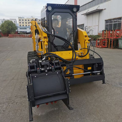 Ağır Hizmet Bobcat Mini Nokta Dönüşlü Yükleyici 2ton Dizel Mini Yükleyici