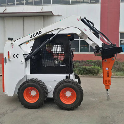 CE Küçük Nokta Dönüşlü Yükleyici 4WD İnşaat İçin Yüksek Kapasiteli