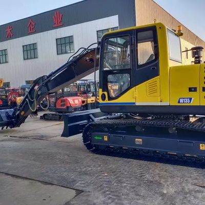 Lastik Paletli Uzun Kollu Ekskavatör