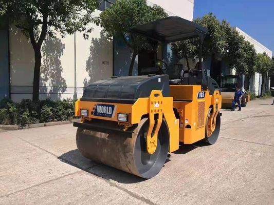 Mafsallı Çerçeve Titreşimli Tek Tamburlu Silindir 6000kg Mini Yol Silindiri