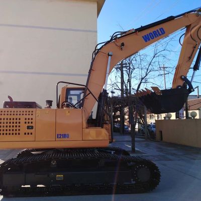 İsteğe Bağlı Ataşmanlarla Cummins Motor Hidrolik Paletli Ekskavatör 12rpm