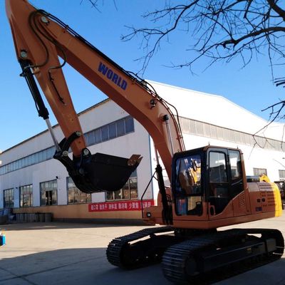 LCD Ekranlı Hafriyat Hidrolik Paletli Ekskavatör Uzun Bomlu Ekskavatör