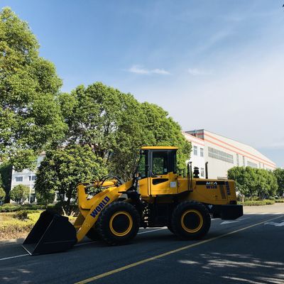 Cummins Motor Ön Uç Kürek Yükleyici Turboşarjlı Kompakt Tekerlekli Yükleyici
