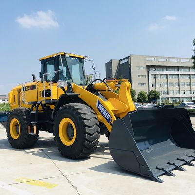 Weichai Motor Ön Uç Tekerlekli Yükleyici 162kW İnşaat İçin Güçlü Güç