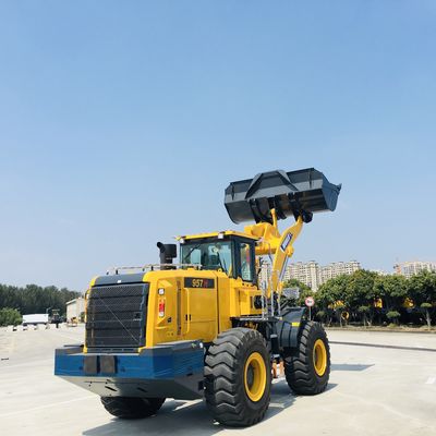 Weichai Motor Ön Uç Tekerlekli Yükleyici 162kW İnşaat İçin Güçlü Güç