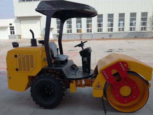50HZ Titreşimli Yol Silindiri Tam Hidrolik Tek Tamburlu Vibrasyonlu Silindir